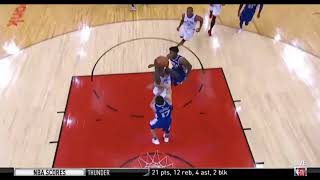 Kawhi Leonard with the steal, assist to Pascal Siakam, and then a 3 to ice the game. Clutch!