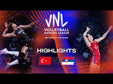 🇹🇷 TUR vs. 🇷🇸 SRB - Highlights Week 1 | Women's VNL 2023