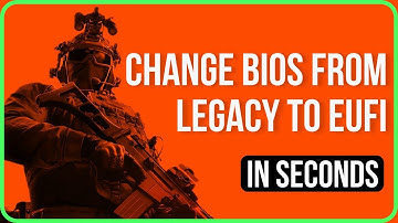 How to Change BIOS Mode From Legacy to EUFI (Easy Tutorial)