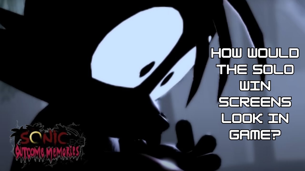 Basically How The Solo Win Screens Would Look in Game - OUTCOME MEMORIES