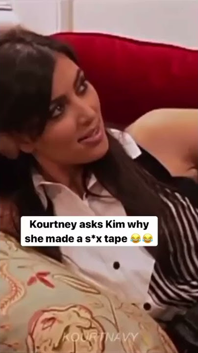 Kim Kardashian when asked about her sex tape 😳