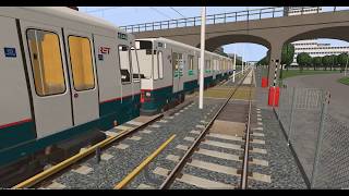RET 메트로 시뮬레이터 베타 3.11 SG2 M2선 AI 운전영상 screenshot 5