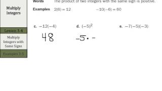 Multiply Integers