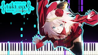 [FULL] Takt Op. Destiny OP - takt / タクト ryo (supercell) | [Piano Cover] (Synthesia)「ピアノ」