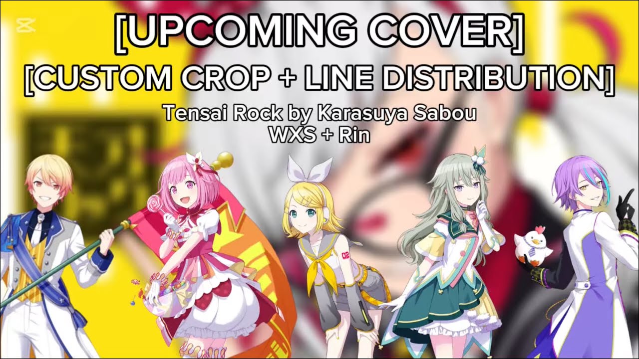 UPCOMING COVER + LINE DISTRIBUTION AND CROP] Tensai Rock by