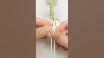 How to Tie the Knot  Quick Macrame Tutorial #shortstutorial #knot #diy#handmade #macrame