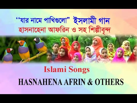 যার নামে পাখিগুলো New Islami Song Hasna Hena Afrin & Group|ICB Digital
