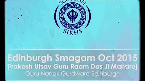 Intoxicating Vaheguru 9 mins simran - Bhai Rajan Singh - Edinburgh Smagam Oct 2015