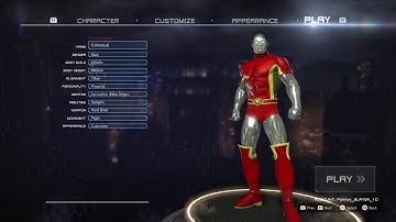Colossus Character Creation- DC Universe Online
