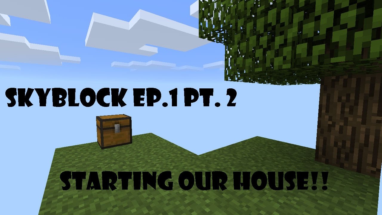 Lets play Skyblock ep. 1 pt. 2 - YouTube