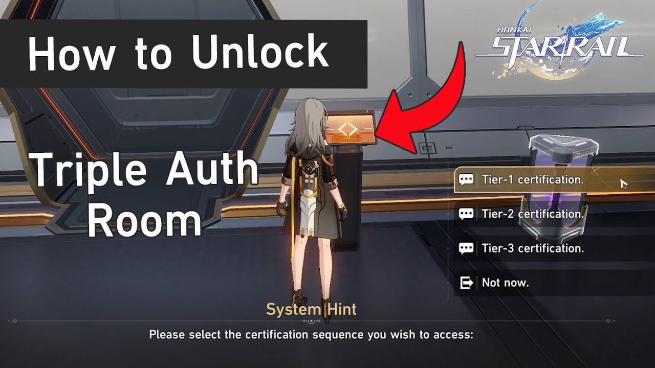 How to open the triple authentication door in Honkai: Star Rail