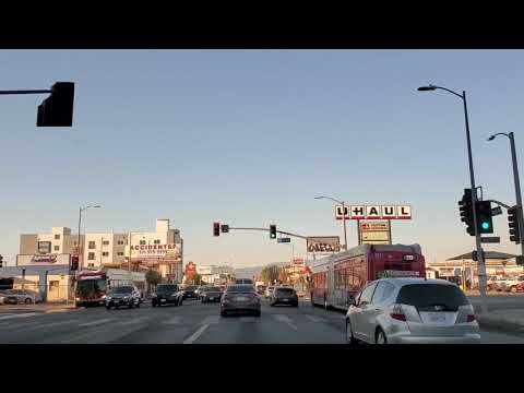 GLIMPSE OF THE FAMOUS VAN NUYS BLVD. CALIFORNIA, USA