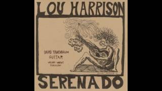 Lou Harrison / Variations on Walter Von Der Vogelweide's "Song of Palestine"