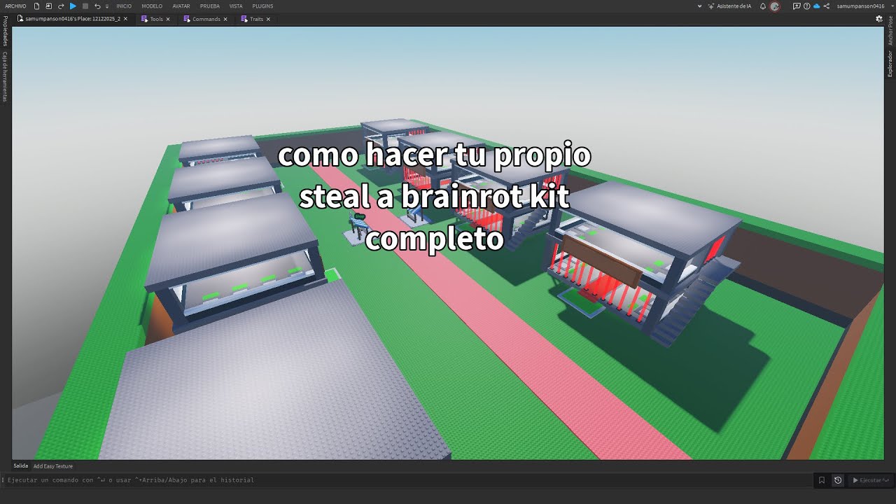 como hacer tu propio steal a brainrot kit completo - YouTube