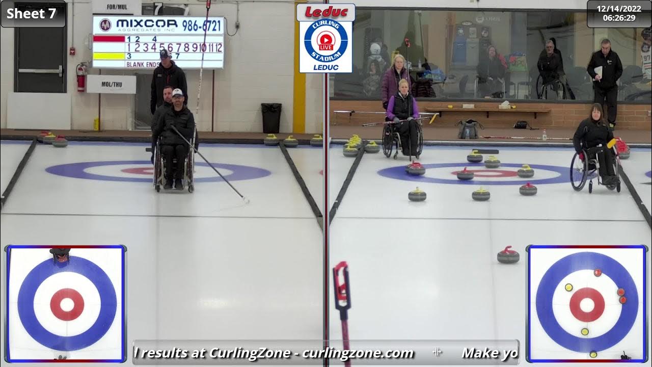 Forrest/Mulligan vs. Molnar/Thurston Draw 6 Leduc Mixed Doubles