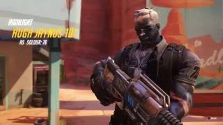 Overwatch Highlight Soldier 76