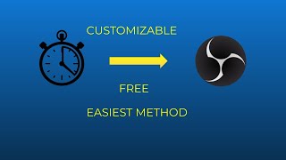 How to add a countdown timer to OBS for FREE! (Easiest Method) | 2020