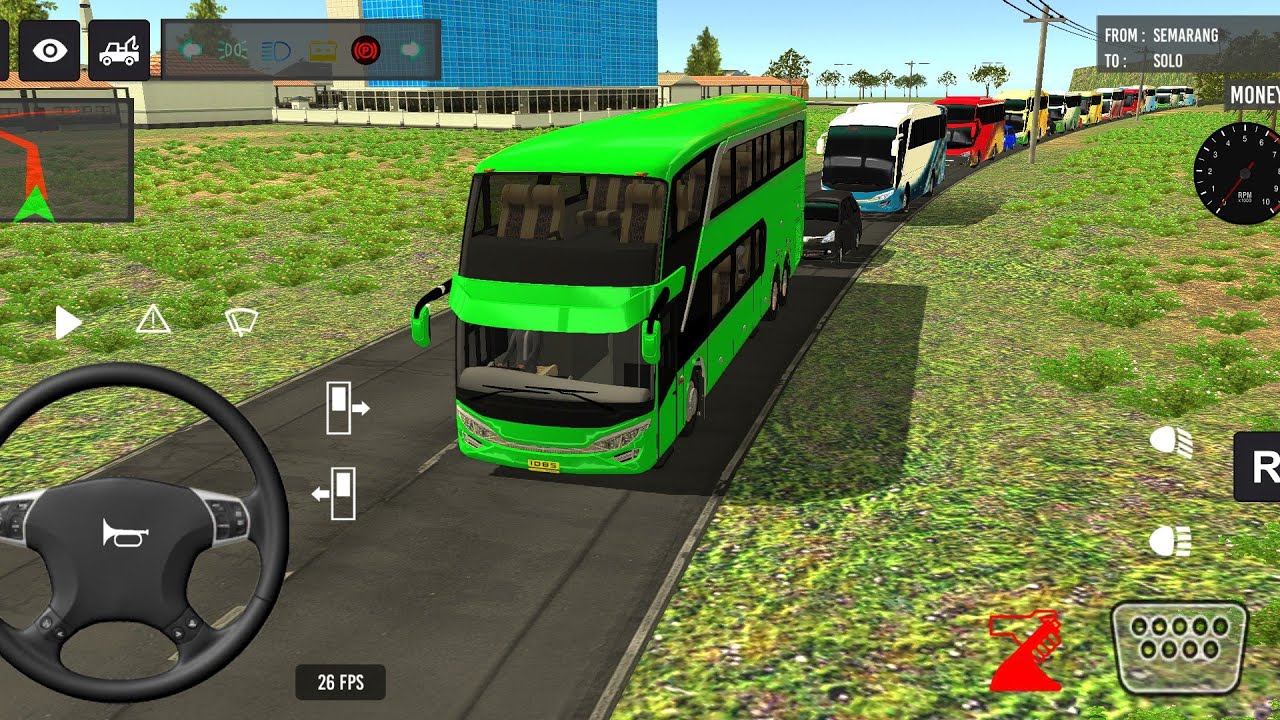 euro coach bus simulator 😱🚌 || new coach bus simulator part-2 Android gameplay