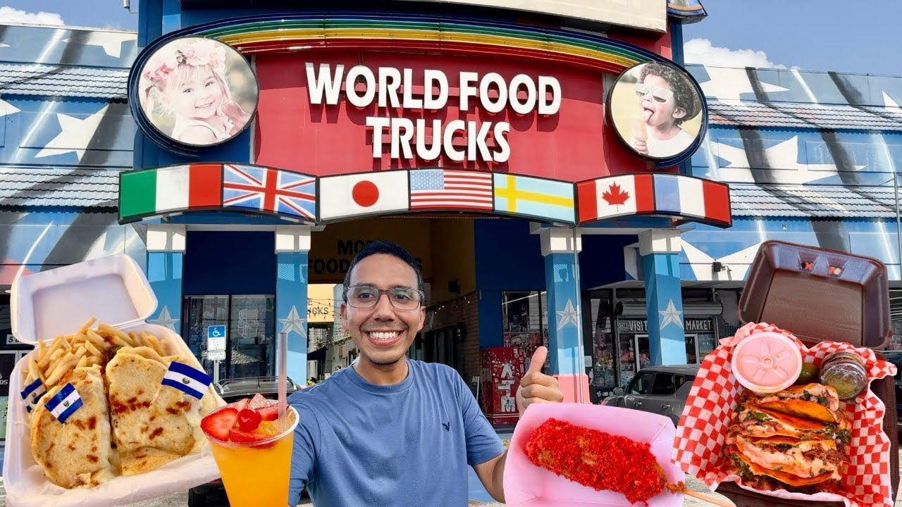 World Food Trucks Kissimmee, Florida | Largest Food Truck Park in Central Florida! | Part 2 🤩