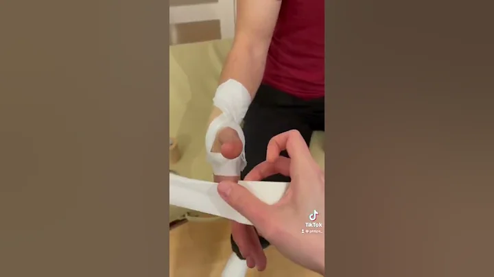 How to tape your WRIST for SPORTS.