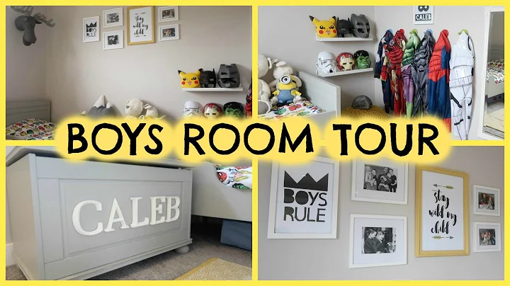 BOYS ROOM TOUR, STORAGE & FENG SHUI FOR KIDS ROOMS