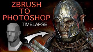 The warrior Orc / ZBrush Timelapse / Aleksandr Platonychev