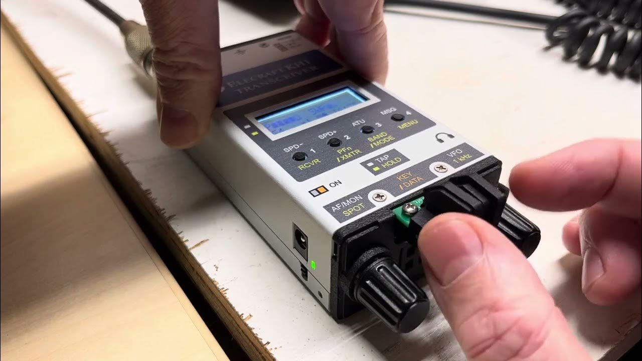 Elecraft KH1 POTA chase - YouTube