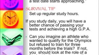 Study Skills - Test Taking Strategies (Eastern Illinois University)