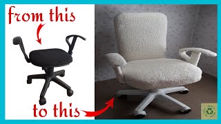 HOW TO RECYCLE OLD SWIVEL CHAIR / khim diy