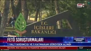 1 Vali Yardımcısı Ve 5 Kaymakam Görevden Alındı