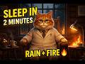 Deep Sleep Tonight: Relaxing Rain &amp; Fireplace with Dr. Jeen Therapy