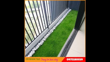 16 Mẫu ban công trang trí bằng cỏ nhân tạo đẹp - #Shorts
