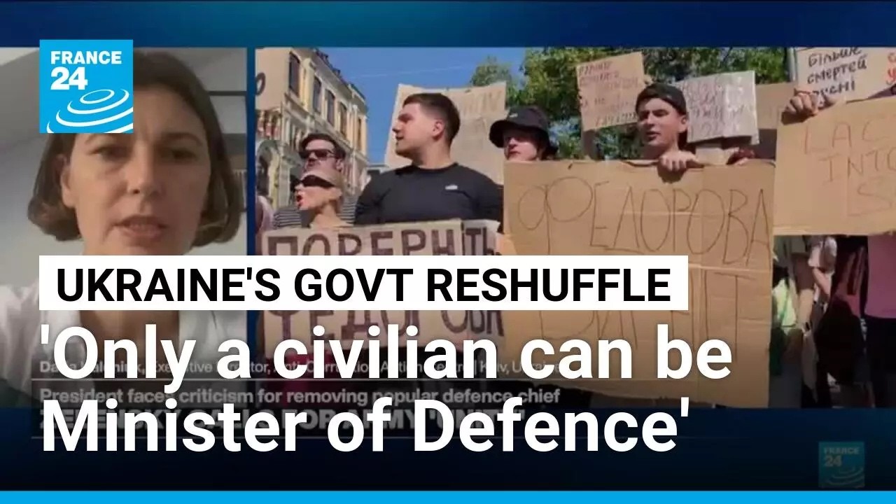 Ukrainians 'disillusioned, outraged': Zelensky 'reshuffled entire govt' to dismiss defence minister