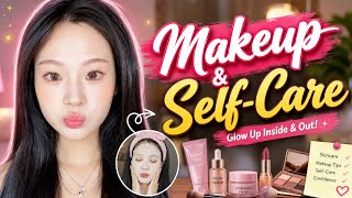 My Realistic Glow Up Routine: Skincare & Makeup Tips screenshot 4