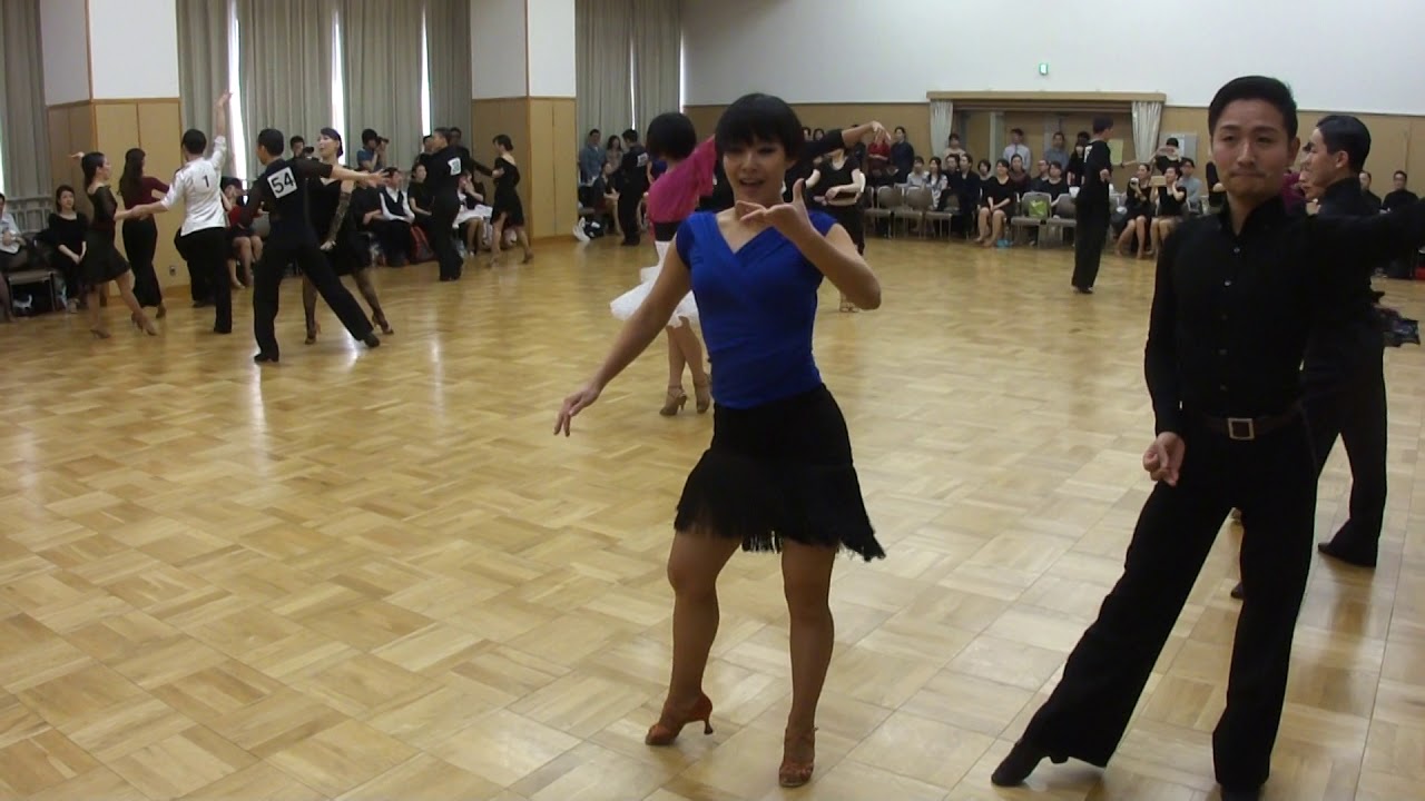 社交ダンス チャチャチャ 決勝 第22回CDC教育カップ 10ダンスサークル