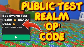 PUBLIC TEST REALM CODE - LIMITED TIME by Hoops The Bee 50,814 views 4 months ago 34 seconds