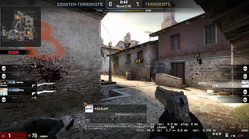 CS:GO Desert Eagle 1v5 clutch on Inferno