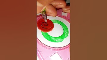 how many rotation did the pen make in total ? 4 #spirograph #satisfying #shorts