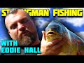 Strongman Tries Carp Fishing | Eddie Hall