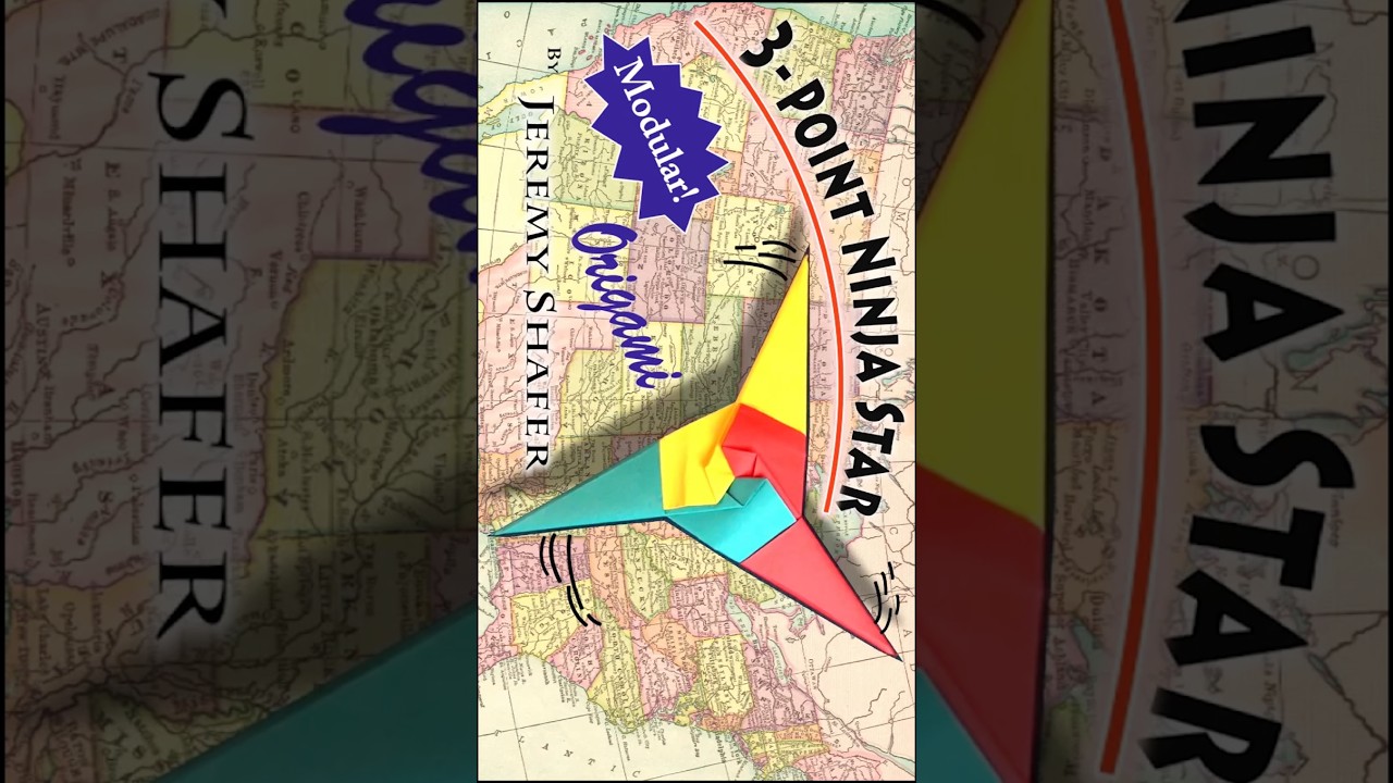 Origami 3-Point Ninja Star 