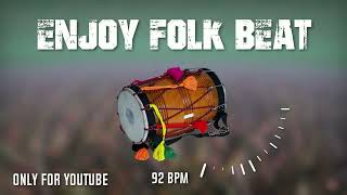 Enjoy Folk Punjabi Song Beat 2026 | Punjabi Folk Beat For Bhangra | 92 BPM Latest Punjabi Beat