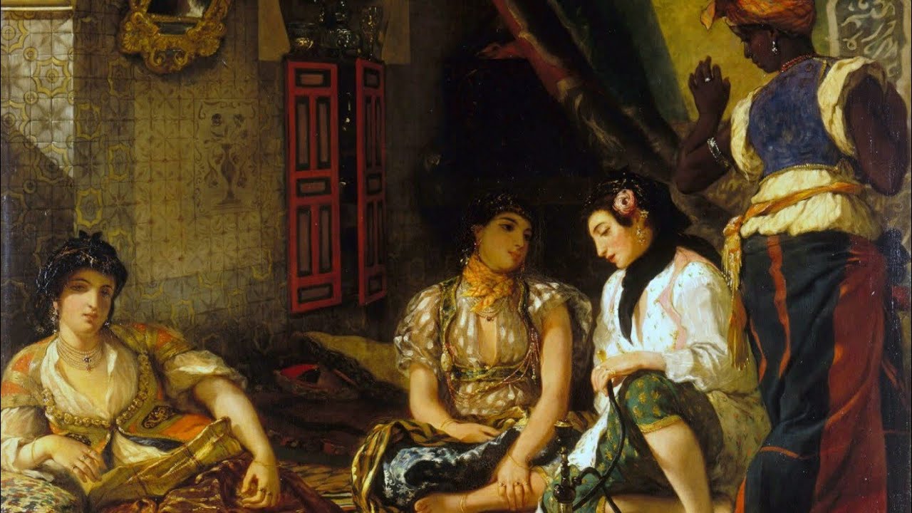 Donne Di Algeri Nei Loro Appartamenti