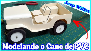 Construa e Automatize Seu Próprio Jeep Willys com Cano de PVC e Arduino - Ep 02 de 07