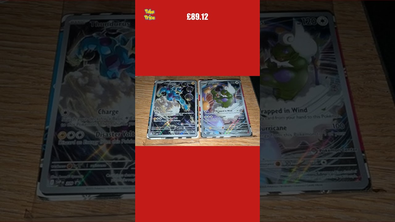 🚀 This NEW LISTINGThundurus 209 & Tornadus 210 card fetched £89.12 — crazy or fair? 