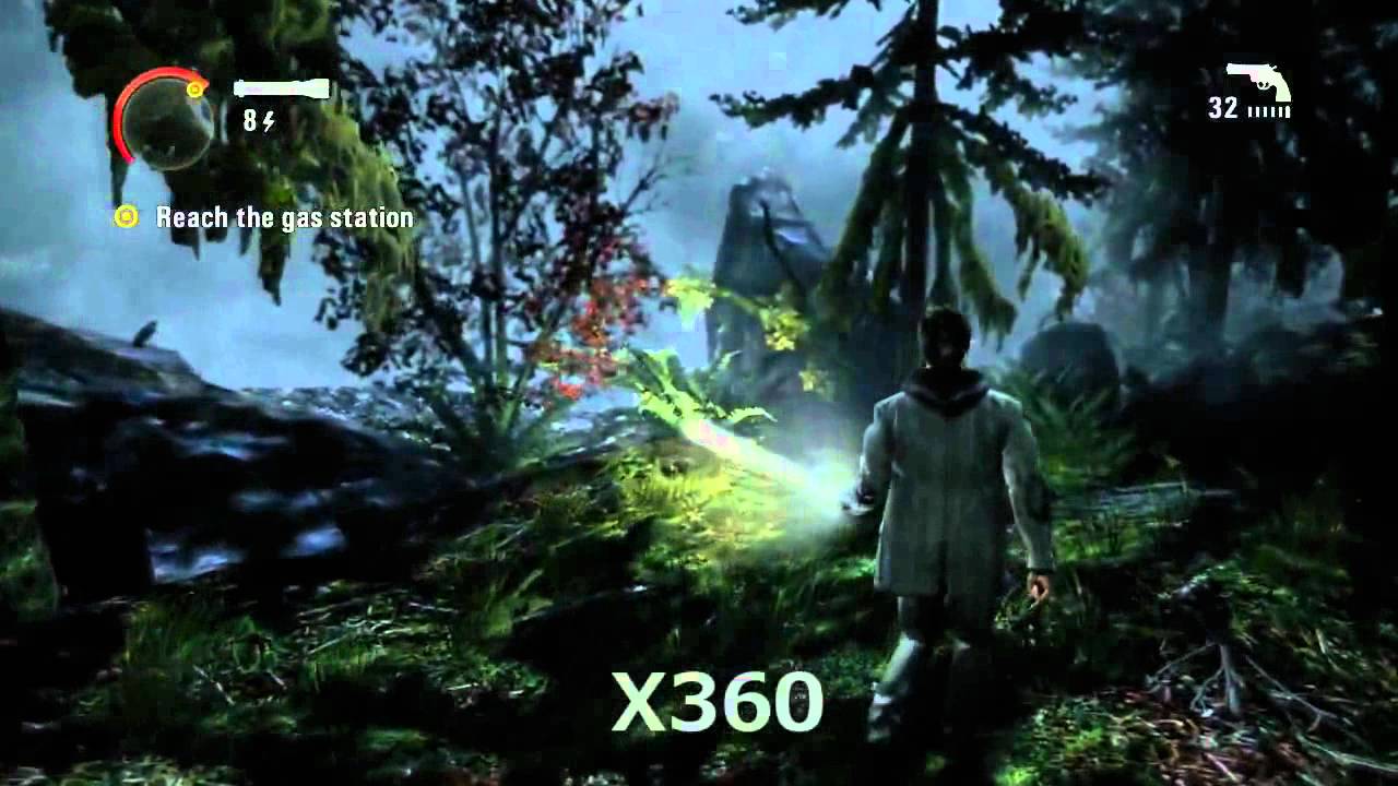 Alan Wake - Видео сравнение ПК vs Xbox 360