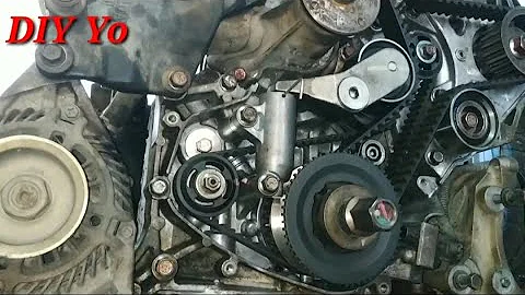 Mitsubishi Triton 2.5 DiD 4D56U timing marks