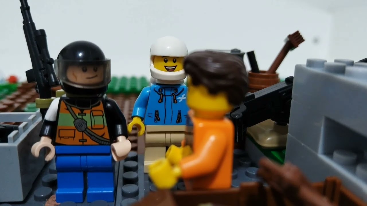 не доделанный проект (лего зомби+сталкер анимация)