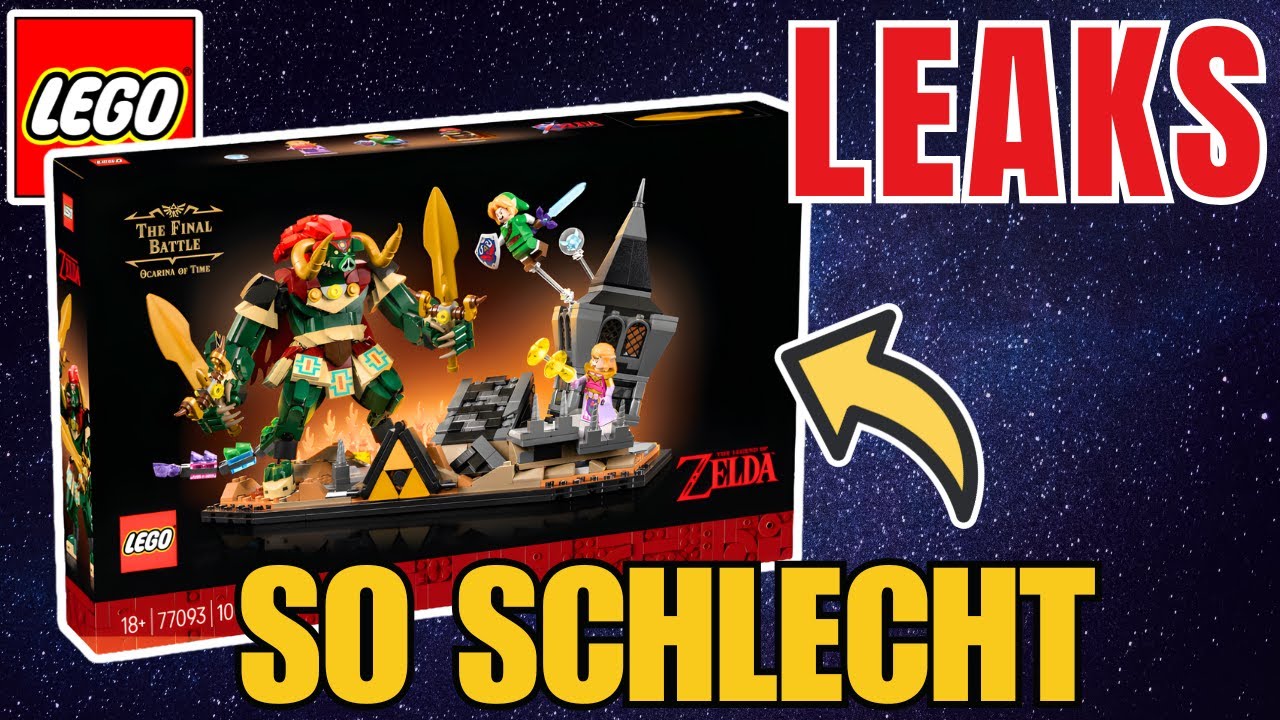 SO SCHLECHT SIEHT DAS NEUE ZELDA SET AUS (erste Bilder geleakt)