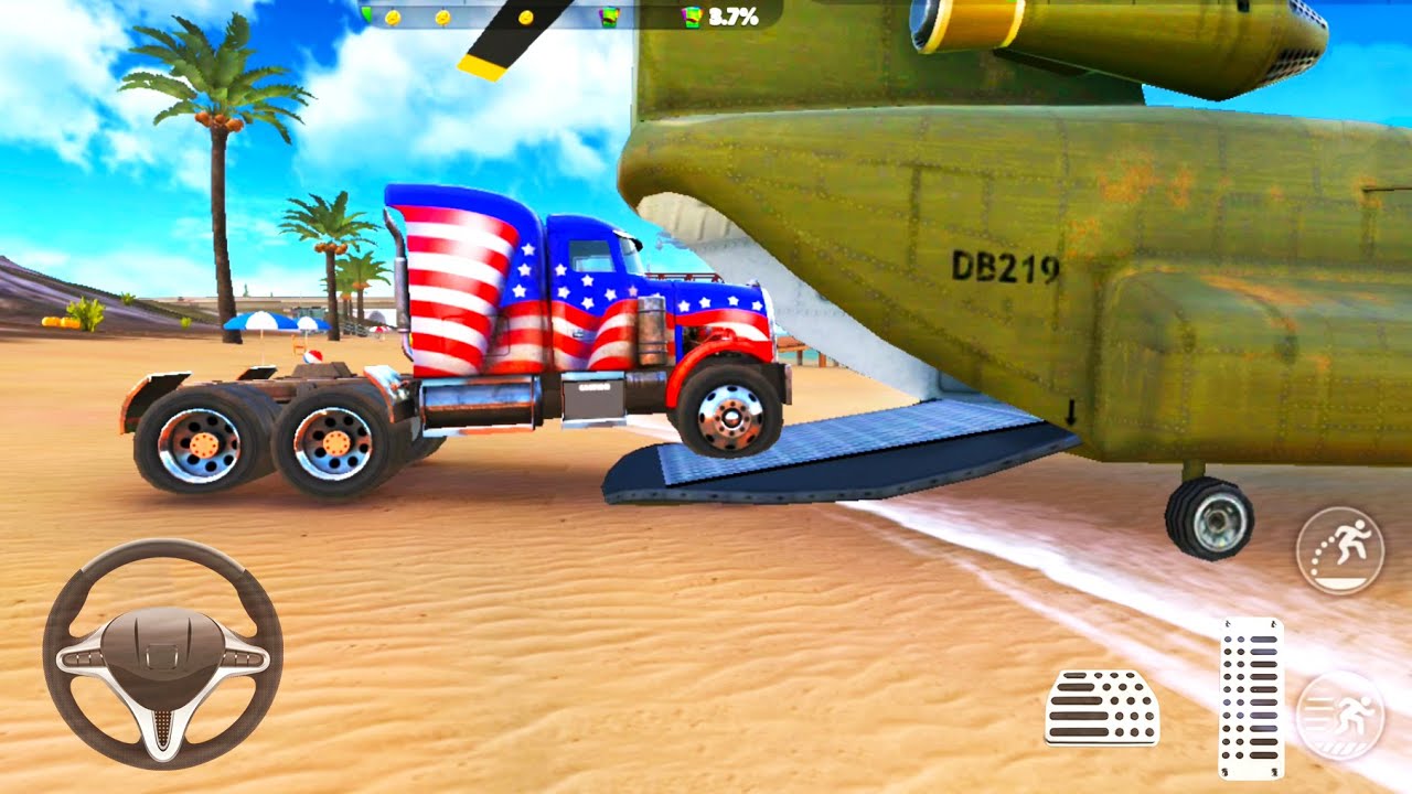 American Semi Truck Drive - Off The Road OTR Simulator #37 - Android Gameplay