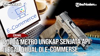Jakarta Metropolitan Police Reveal Illegal Firearms Sold on E-Commerce Sites for Hundreds of Mill...